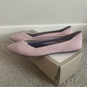 Rothy’s Petal Pink Sold The Point Pointed Toe Flats